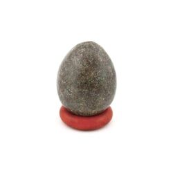 Jaspis braun - Edelstein-Ei - ca. 3,2 cm