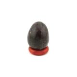 Jaspis braun - Edelstein-Ei - ca. 3,1 cm - Sonderpreis...