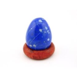 Lapislazuli - Edelstein-Ei - ca. 2,5 cm - Sonderqualität -