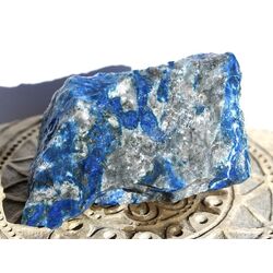 Lapislazuli XXL Rohstein / Aufsteller - Sonderqualit�t - ca. 8,1 cm x 5,5 cm x 3,8 cm