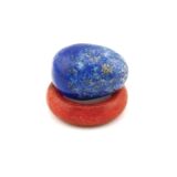 Lapislazuli - Edelstein-Ei - ca. 2,1 cm -...
