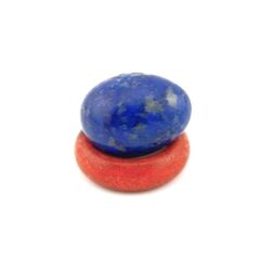 Lapislazuli - Edelstein-Ei - ca. 2,1 cm - Sonderqualit�t -