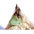 Chrysopras Schmuckstein / Trommelstein gebohrt - ca. 2,4 cm x 2,3 cm x 1,4 cm