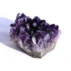 Amethyst Kristallstufe / Ladestufe dunkel (Uruquai) - AAA-Sonderqualitt - ca. 6,3 cm x 5,2 cm x 4,2 cm