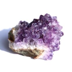 Amethyst-Stufe / Aufsteller - Igel - mitteldunkel (Uruquai) - Sonderqualitt - ca. 6,2 cm x 5,6 cm x 4 cm
