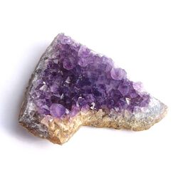 Amethyst Kristallstufe / Ladestufe mitteldunkel (Uruquai) - Sonderqualitt - ca. 7,4 cm x 5,9 cm x 2,3 cm