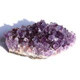 Amethyst Kristallstufe / Ladestufe mitteldunkel (Uruquai)...