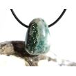 Ozeanachat Trommelstein gebohrt (Ozeanchalcedon / Ozeanjaspis) - schöne Qualität - ca. 2,7 cm x 1,9 cm x 1,6 cm