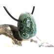 Ozeanachat Trommelstein gebohrt (Ozeanchalcedon / Ozeanjaspis) - schöne Qualität - ca. 2,7 cm x 1,9 cm x 1,6 cm