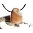 Ozeanachat Trommelstein gebohrt (Ozeanchalcedon / Ozeanjaspis) - Sonderqualität - ca. 2,6 cm x 2 cm x 1,4 cm