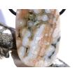 Ozeanachat XXL Schmuckstein Cabochon / Scheibenstein gebohrt (Ozeanchalcedon / Ozeanjaspis) - Sonderqualität - ca. 4,5 cm x 2,8 cm x 1 cm
