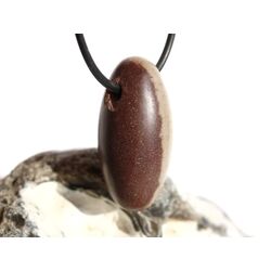 Shiva Lingam Ei (Sandstein/Tonstein) Trommelstein gebohrt - Sonderqualitt - ca. 3,5 cm x 1,7 cm - Sonderpreis wg. Makel -