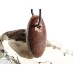 Shiva Lingam Ei (Sandstein/Tonstein) Trommelstein gebohrt - Sonderqualitt - ca. 3,5 cm x 1,7 cm - Sonderpreis wg. Makel -