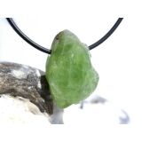 Peridot Kristall- / Rohsteinform gebohrt (Olivin /...