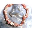 Rhodochrosit Splitterarmband - Sonderqualität - ca. 5 - 12 mm - ca. 18 cm
