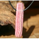 Rhodochrosit XXL Schmuckstein / Scheibenstein gebohrt -...