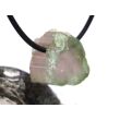 Wassermelonenturmalin Kristallquerschnitt / Rohsteinform gebohrt - Rarität - Sonderqualität - ca. 2 cm x 1,9 cm x 1,4 cm