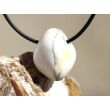 Howlith Trommelstein gebohrt - Sonderqualität - ca. 2,5 cm x 2 cm x 1,6 cm
