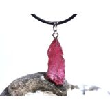 Turmalin rosa-pink (Rubellit) Kristall Anhänger Silberöse Schmuckdose - Rarität - AA-Sonderqualität - ca. 3,9 cm x 1,2 cm x 1,1 cm