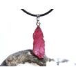 Turmalin rosa-pink (Rubellit) Kristall Anhänger Silberöse Schmuckdose - Rarität - AA-Sonderqualität - ca. 3,9 cm x 1,2 cm x 1,1 cm