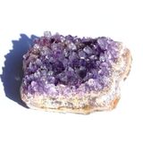 Amethyst Kristallstufe / Ladestufe mitteldunkel...