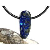 Azurit natur Schmuckstein / Scheibenstein gebohrt -...