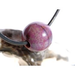 Sugilith Kugel gebohrt - Rarit�t - Sonderqualit�t - ca.15 mm