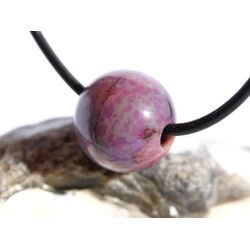 Sugilith Kugel gebohrt - Rarit�t - Sonderqualit�t - ca.15 mm