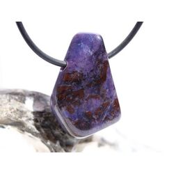 Sugilith mit Richterit Schmuckstein / Scheibenstein...