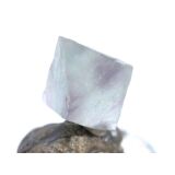 Fluorit bunt (grün-violett) Kristall / Oktaeder / Rohstein - Sonderqualität - ca. 3,7 cm x 3,3 cm x 3,2 cm
