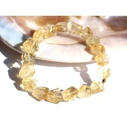 Citrin Armband Schmucksteine facettiert / Scheibensteine...