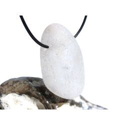 Bergkristall Ema-Egg / Ema-Ei (Proferiche Stone / Stone of the Seer) XXL Trommelstein gebohrt - AA-Sonderqualit�t - ca. 4,6 cm x 2,5 cm x 1,9 cm
