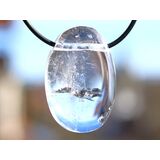 Bergkristall XXL Schmucksteine / Scheibensteine gebohrt -...