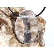 Bergkristall XXL Schmucksteine / Scheibensteine gebohrt - schöne Qualität - ca. 4 cm x 3 cm x 0,9 cm