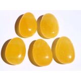 Calcit orange (Orangencalcit) Trommelsteine gebohrt -...