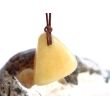 Calcit orange (Orangencalcit) Trommelstein gebohrt - ca. 2,5 cm x 2,2 cm x 1,7 cm