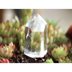 Bergkristall Kristallstab / Raumaufsteller - Sonderqualität - Rarität - ca. 4,4 cm x 2,4 cm x 2,1 cm