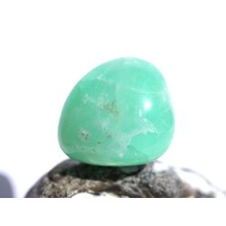 Smithsonit grn XL Trommelstein (Aztekenstein) - Raritt - Sonderqualitt - ca. 3,3 cm x 3 cm x 2,6 cm (GKS)