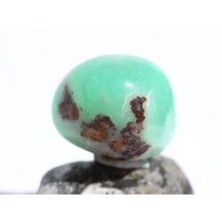 Smithsonit grn XL Trommelstein (Aztekenstein) - Raritt - Sonderqualitt - ca. 3,3 cm x 3 cm x 2,6 cm (GKS)