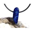 Azurit-Malachit natur Schmuckstein / Scheibenstein gebohrt - Handarbeit - Rarität - Sonderqualität - ca. 2,5 cm x 0,9 cm x 0,5 cm