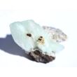 Apophyllit grün mit Stilbit Kristallstufe / Rohstein - Rarität - ca. 3 cm x 2,3 cm x 2,4 cm