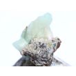 Apophyllit grün mit Stilbit Kristallstufe / Rohstein - Rarität - ca. 3 cm x 2,3 cm x 2,4 cm