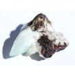 Apophyllit grün mit Stilbit Kristallstufe / Rohstein - Rarität - ca. 3 cm x 2,3 cm x 2,4 cm