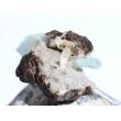 Apophyllit grün mit Stilbit Kristallstufe / Rohstein - Rarität - ca. 3 cm x 2,3 cm x 2,4 cm