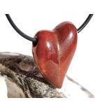 Mookait Swing Herz Schmuckstein gebohrt - Sonderqualitt...