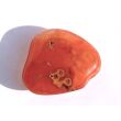 Karneolachat (gebr.) XXL Trommelstein (Carneol) - Sonderqualität - ca. 4,2 cm x 3,7 cm x 1,5 cm