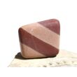 Zebra Rock Trommelstein natur / Rohstein - Sonderqualität - ca. 2 cm x 2 cm x 1,6 cm (GKS)