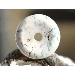 Baumachat Donut Edelstein 33 mm (5 mm stark)