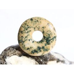 Baumachat Donut Edelstein 30 mm (6 mm stark)