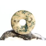 Baumachat Donut Edelstein 30 mm (6 mm stark)